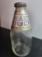Vintage Heileman Brewing Company Malt Duck Golden Apple 7oz Bottle RARE HTF picture