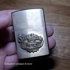 Vtg 1990s Zippo Lighter Select Trading Co Tobaccoville NC Brass Unfired Mint picture