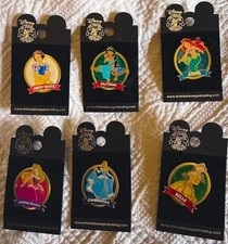 Disney Princess Swirl Series Pins including six princesses picture