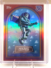 2025 Topps Disney 30 Years Of Toy Story New Buzz Lightyear Rose Gold Foil /50 picture