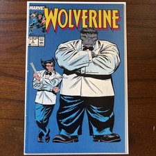 Wolverine #8 Newsstand High Grade Marvel 1989 Classic Joe Fixit & Patch Cover picture