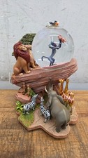 Vintage 1994 Disney Store The Lion King Circle of Life Musical Snow Globe picture