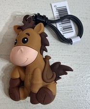 Disney Pixar Toy Story BULLSEYE 3D Figural Bag Clip 30th Anniversary NEW *READ* picture