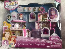 Rare Squinkies Disney Princess Cake Dispenser Blip NIB 2012 Retired Great Gift picture