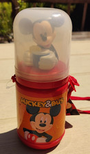 RARE Vintage 1988 Mickey Mouse NOS Character Head Thermos Pluto Mini Mouse picture
