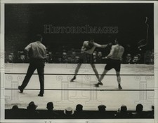 1933 Press Photo Barney Ross keeps lightweight title vs Tony Canzoneri in NYC picture