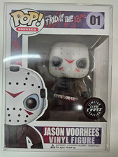 Funko Pop Jason Voorhees #01  Limited Chase Edition Chase With Protector picture