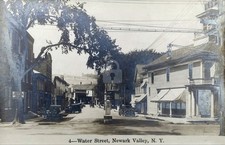 1932 Water Street Newark Valley NY New York RPPC Photo Postcard COPY picture