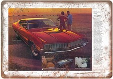 1970 Ford Torino Vintage Automobile Advertising Retro Look Metal Sign AN2249 picture