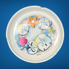 Vintage 80's American Gift Beach Theme Collectors Series Collectible Ashtray picture