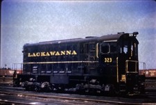 IRK4561:Railroad Train Slide - Lackawanna Locomotive #323 picture