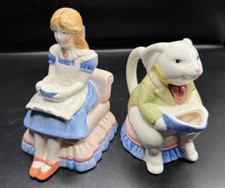 ALICE IN WONDERLAND SUGAR & CREAMER BRAND NEW picture