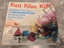 Vintage Fun Film Liquid Flower Kit 1970- Brand New, May Not Be Viable  picture