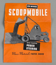 Vintage 1947 Wagner SCOOPMOBILE Loader Equipment Ad Brochure Mixermobile HTF picture