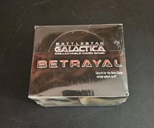 Battlestar Galactica CCG NEW Card Box 36 BOOSTER Packs BETRAYAL EXPANSION SEALED picture