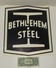 RARE NOS Vintage Original Bethlehem Steel Large 14.5