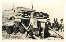 Fort Hell Virginia VA Civil War REPRO/REISSUE c1940s-60s Real Photo Postcard picture