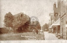 Angola NY New York Commercial Street View c1905 RPPC Photo Postcard COPY picture