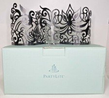 PartyLite Lotus Scroll Centerpiece Pair NIB P1D/P90241A picture