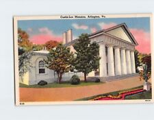 Postcard The Curtis Lee Mansion Arlington Virginia USA picture