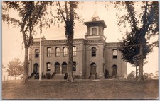 South Hadley Massachusetts MA, The School House, Educational Photo Postcard RPPC picture