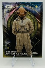 2026 Topps Chrome Star Wars Colonel Aftab Ackbar #54 Superfractor 1/1 picture
