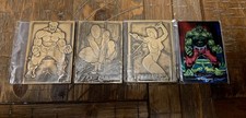 Joe Jusko 1992 Marvel Masterpieces Kickstarter Bronze Card Set picture