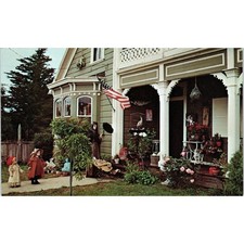 Charlene's Yesterday Museum Bodega CA Antique Dolls Original Postcard PB7 picture