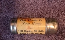 Vintage Pocket Size SOUVENIR SEWING KIT ADVERTISING Lamer Hotel Salina KANSAS picture