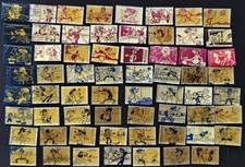 Mega Set 63 pcs Nu Pogodi One Series No Duplicates Wolf Hare Vintage USSR Pins picture