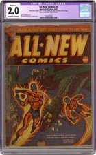 All-New Comics #5 CGC 2.0 RESTORED 1943 1244247003 picture