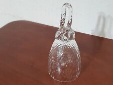Crystal Etched Ringing Bell, 7 in. Clear picture
