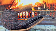 Castello Sea Rock Briar 65 kkk Bent Billiard Carlo Scotti Era (Italian Estate) picture