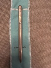 *RARE* Tiffany & Co. Sterling Silver .925 1837 Model Retractable ballpoint Pen picture