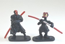 Disney Star Wars Micro Darth Maul Donald Duck Figure Lot 2 Small 2009 2011 1.5