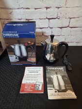 Farberware Millenium Coffee Percolator FCP240 Stainless Steel Basket Automatic picture