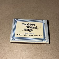 Vintage Barrow’s Waters Edge Freeport N Y Book Matches Unstruck picture