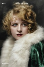 ZIEGFELD FOLLIES ❤️ 4X6 PHOTO - Vintage Broadway - Stage Portrait - Showgirls picture