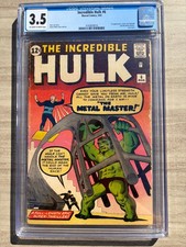 Incredible Hulk 6 1963 Marvel Comics CGC VG- 3.5 1st App Teen Brigade picture