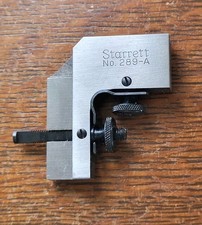 Starrett No. 289A Blade & Rule Attachment/Clamp Machinist Tool USA picture