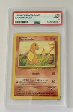 1999, Charmander, #46, Base, PSA 9 picture
