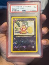 Pokémon 2001 Southern Islands Slowking #14 Holo Promo PSA 7 galaxy swirl🌀 picture