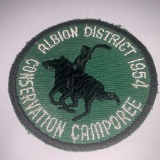 VINTAGE  BSA Patch 1954 Albion District Conservation Camporee.           S/260 picture
