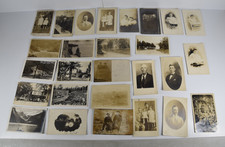 27 Vintage Original Photograph Postcards B&W Sepia Americana Portraits 1920's picture