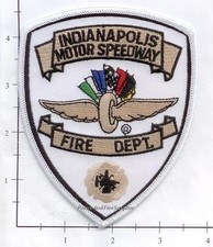 Indiana - Indianapolis Motor Speedway IN Fire Dept Patch  picture