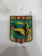 Vietnam War Special Forces EARLY CIDG Silk Patch Original-Rare Version see pics picture