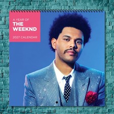 The Weeknd 2027 Wall Calendar 12 Month Celebrity Photo Fan Collectible picture
