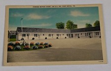 Vintage Powers Motor Court Port Royal Virginia VA US 301 Roadside Postcard picture