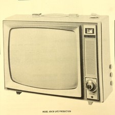 1966 Arvin TV 65K38 Wire Schematic Service Manual Vintage Original picture