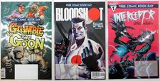 FCBD Lot 3 #Grumble Goon, Bloodshot, Interceptor 2019 Exploding Albatross Comics picture